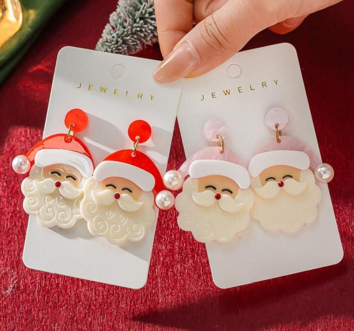 Santa earring’s