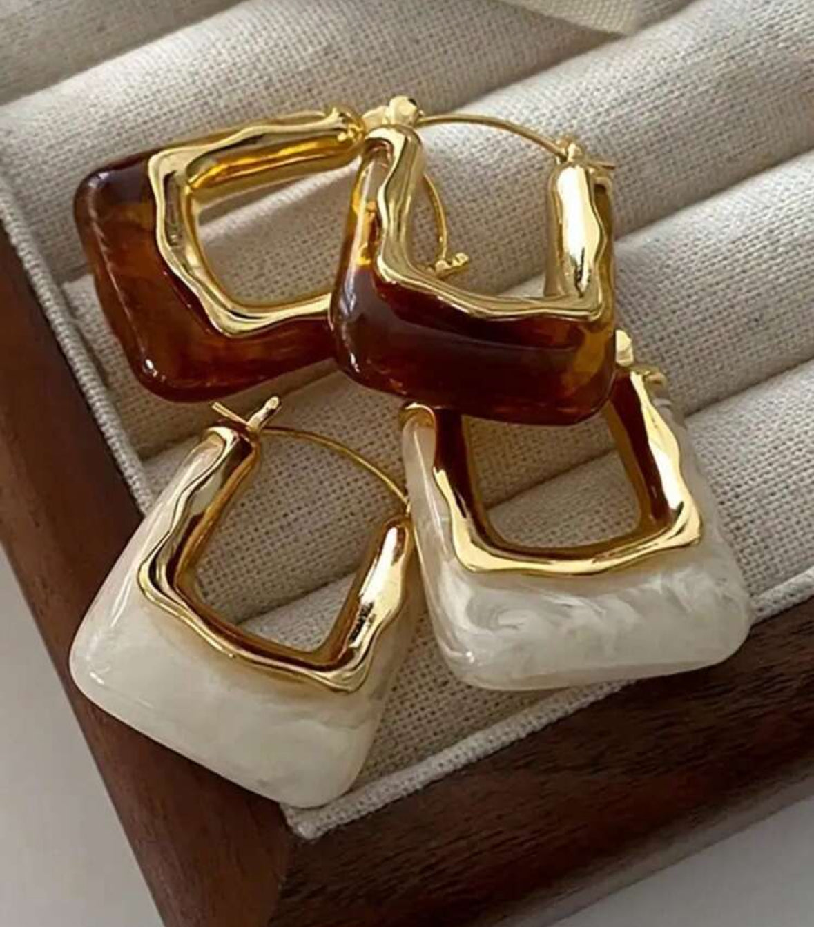 Opal essence earrings