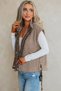 Side bow Sherpa vest